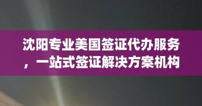 沈陽(yáng)專業(yè)美國(guó)簽證代辦服務(wù) | 一站式解決方案與優(yōu)質(zhì)機(jī)構(gòu)推薦